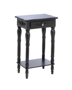 COLONIAL CARVED SIDE TABLE